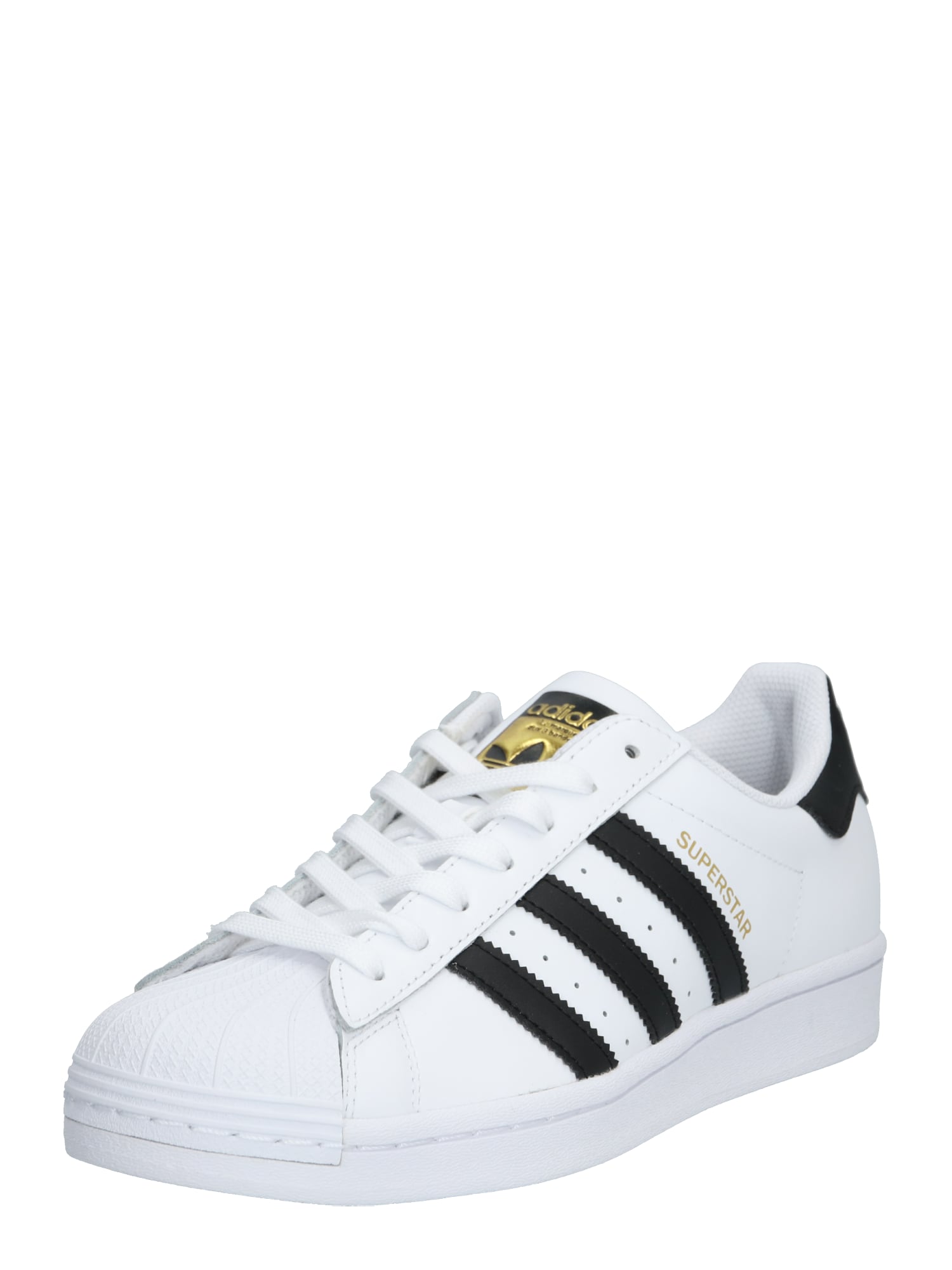 ADIDAS ORIGINALS Nizke superge 'SUPERSTAR'  zlata / črna / bela