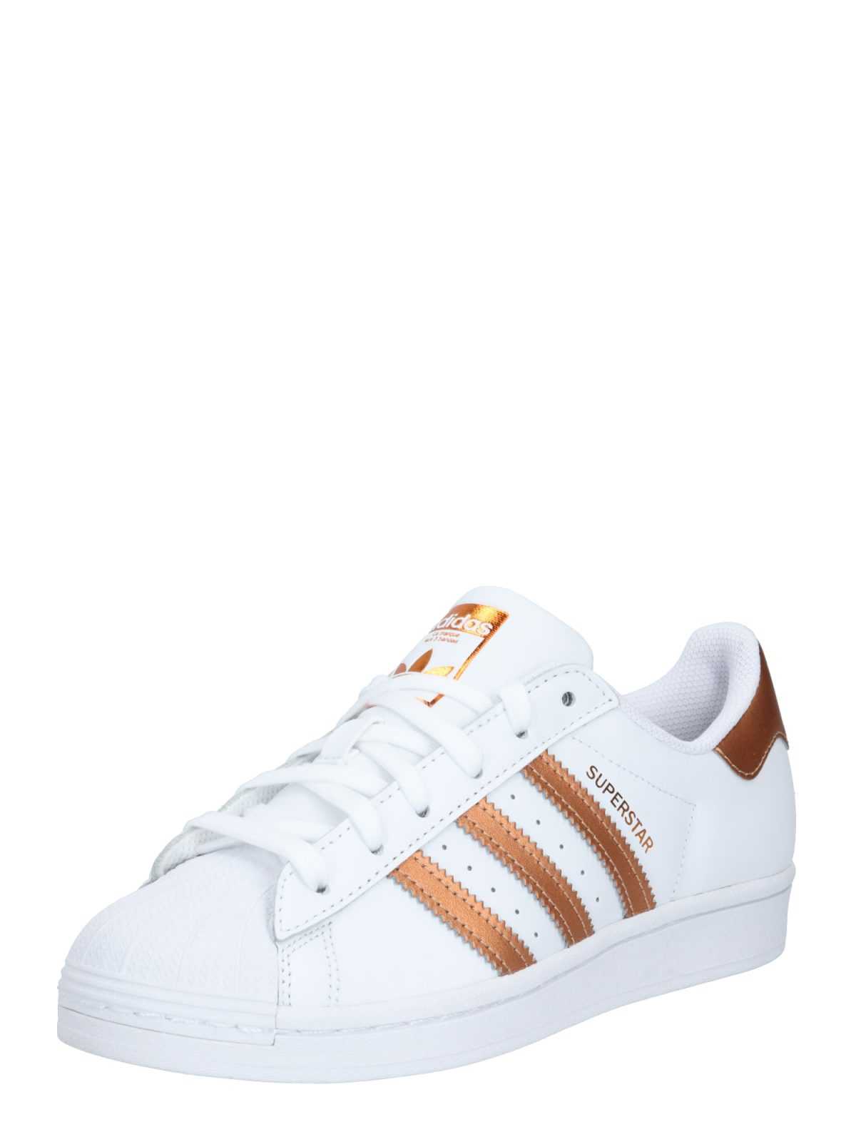 ADIDAS ORIGINALS Nizke superge 'Superstar'  zlata / bela