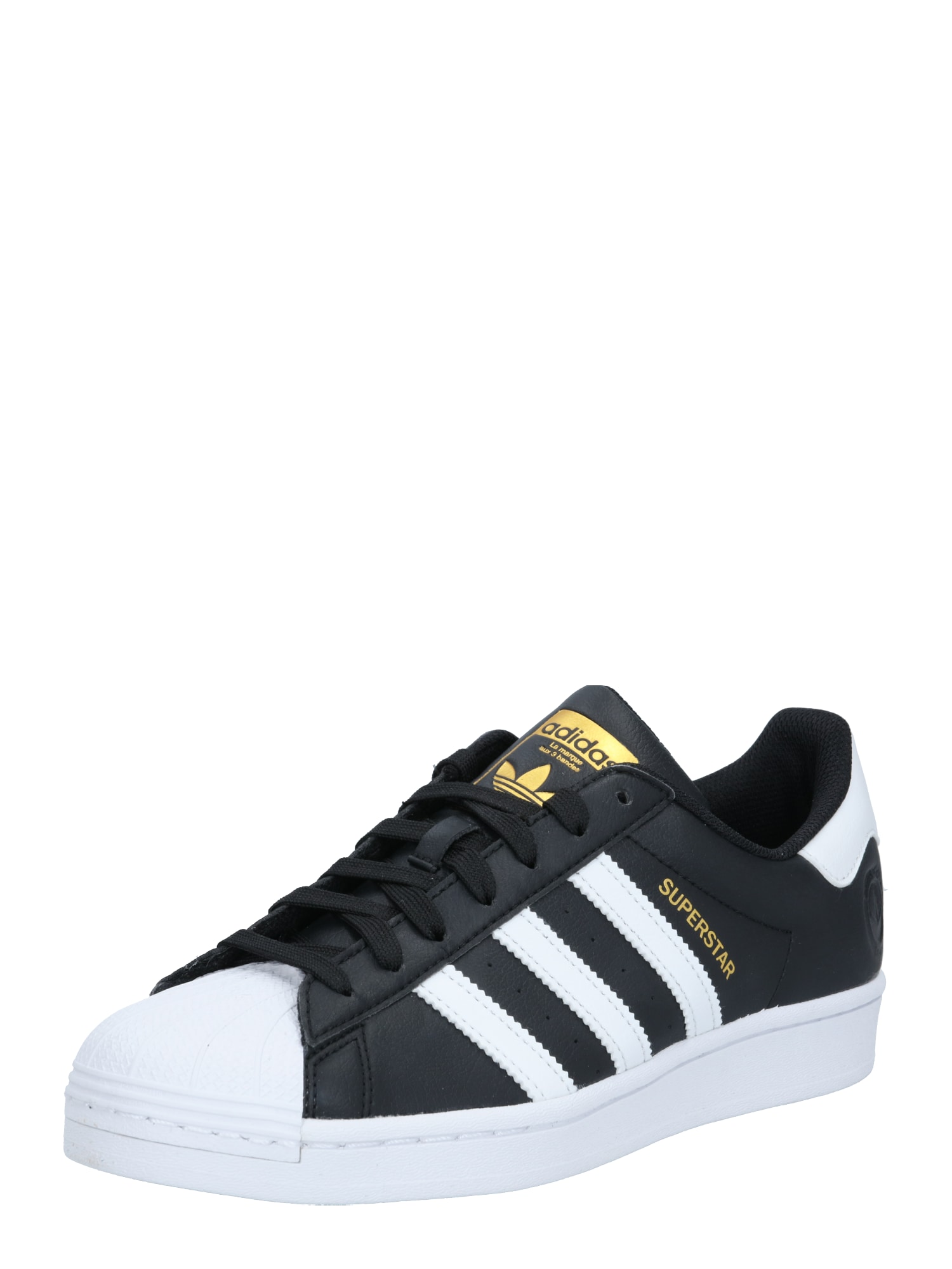 ADIDAS ORIGINALS Nizke superge 'Superstar'  zlata / črna / bela