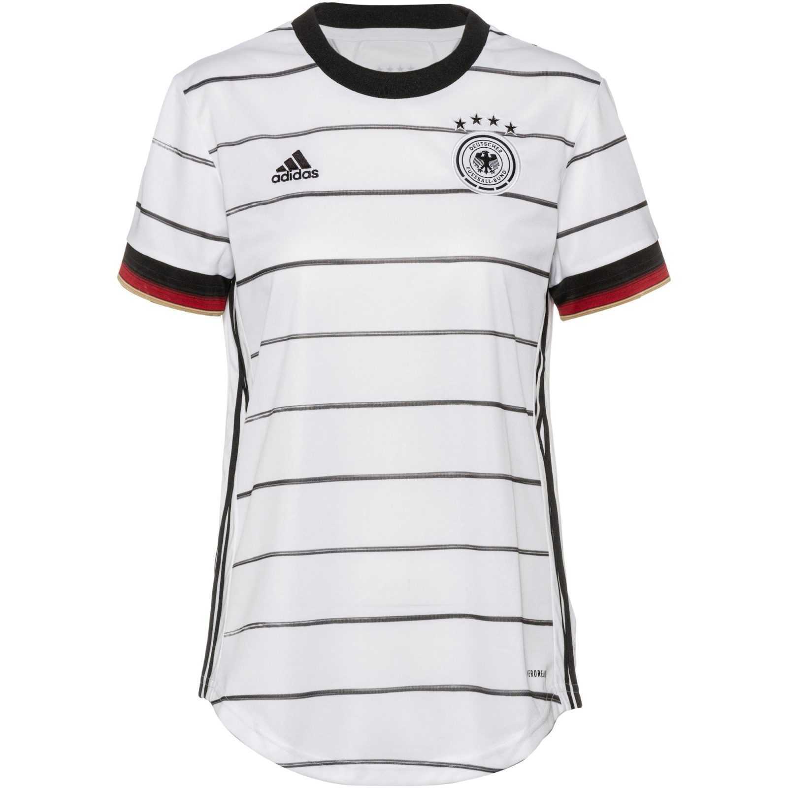 ADIDAS PERFORMANCE Dres 'EM 2020 Deutschland DFB'  črna / bela