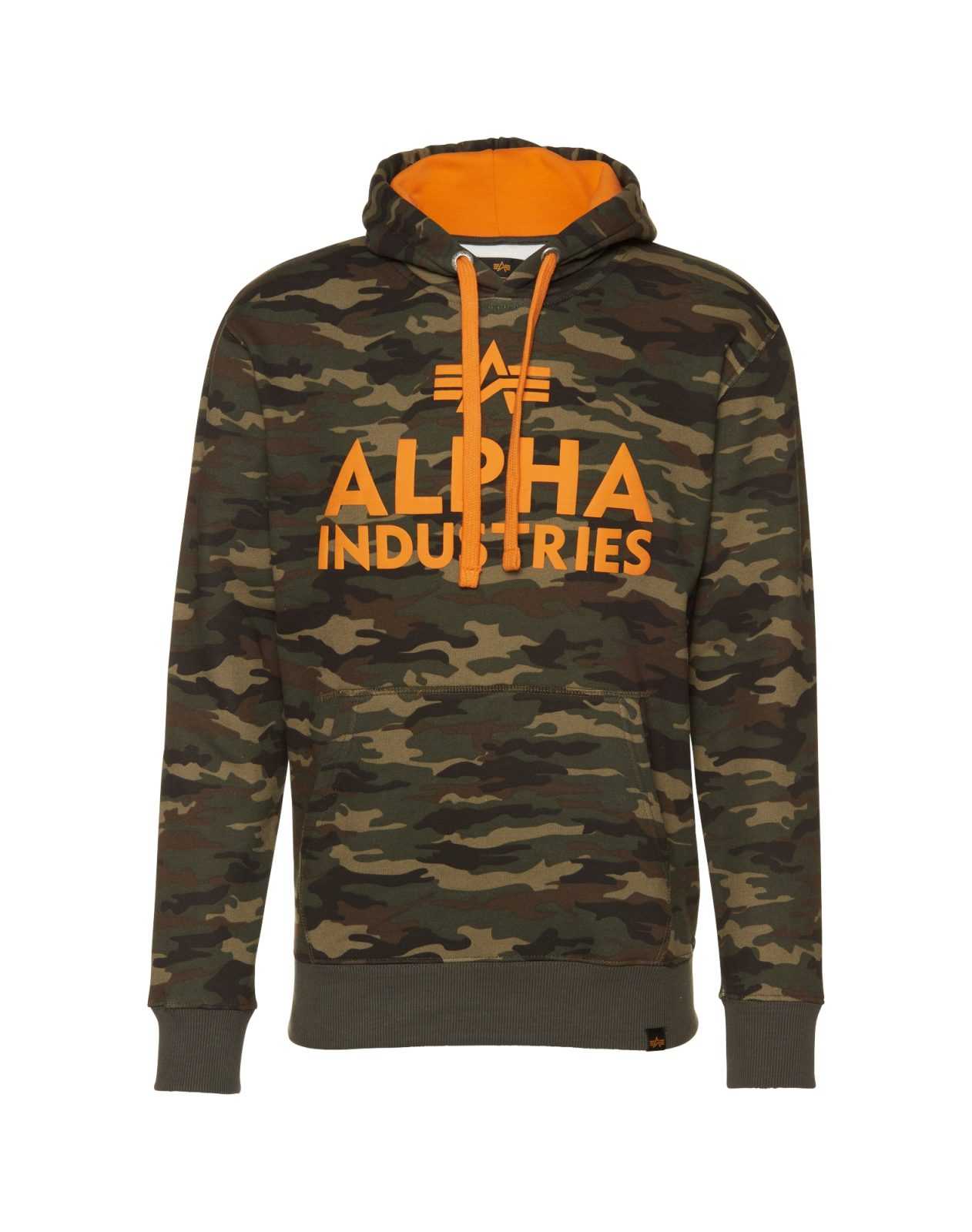 ALPHA INDUSTRIES Majica  siva / zelena / kaki / oliva / oranžna