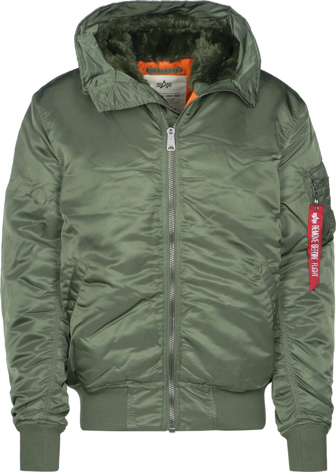 ALPHA INDUSTRIES Prehodna jakna 'MA-1 W.O.'  oliva