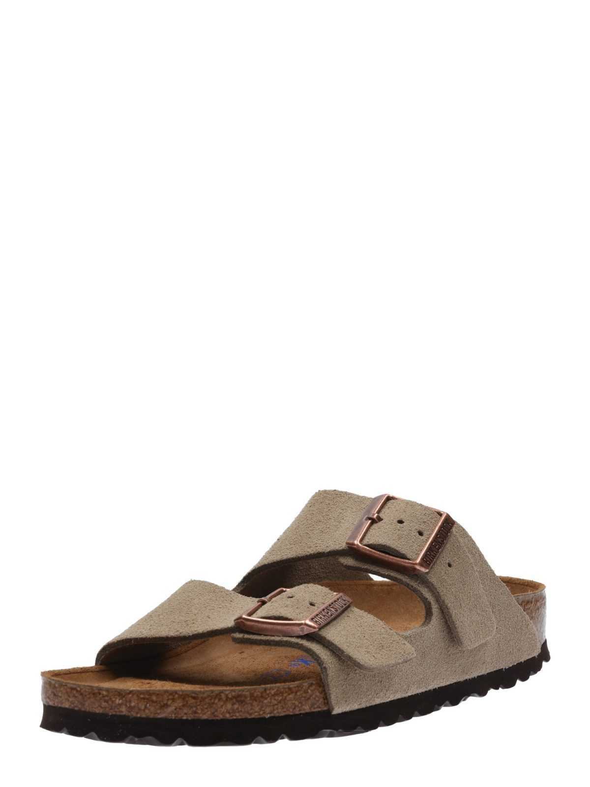 BIRKENSTOCK Nizki natikači 'Arizona'  temno siva