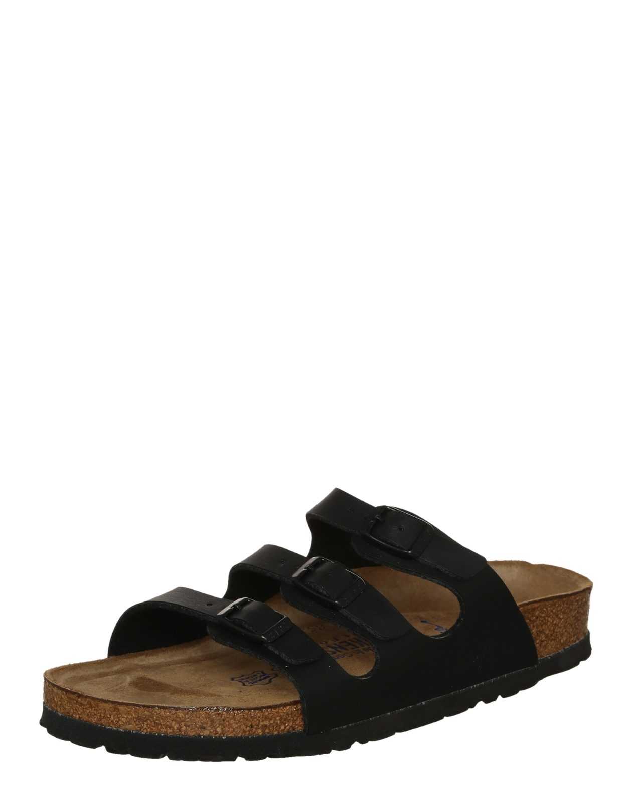 BIRKENSTOCK Nizki natikači 'Florida'  črna