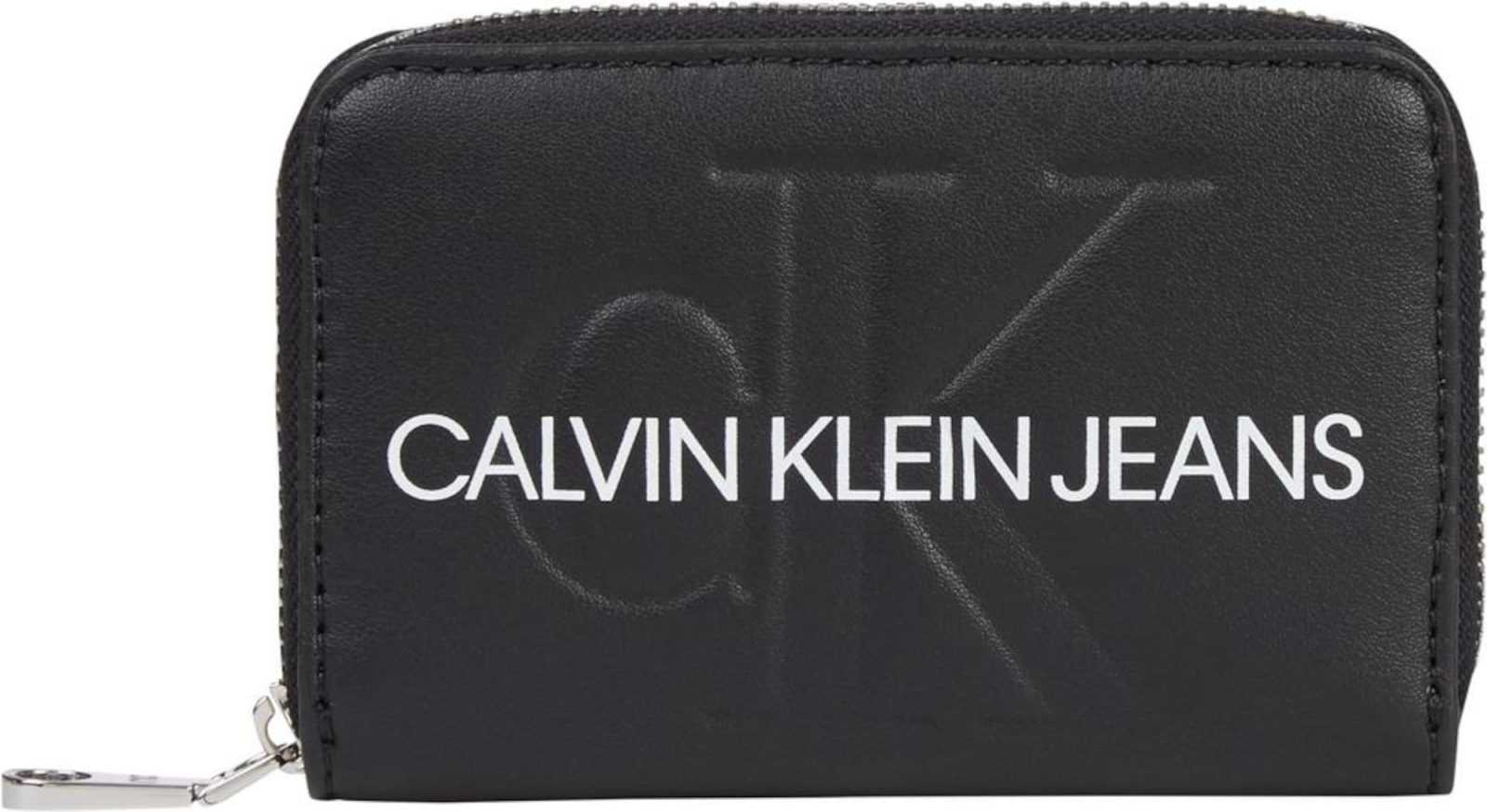 Calvin Klein Jeans Denarnica  črna