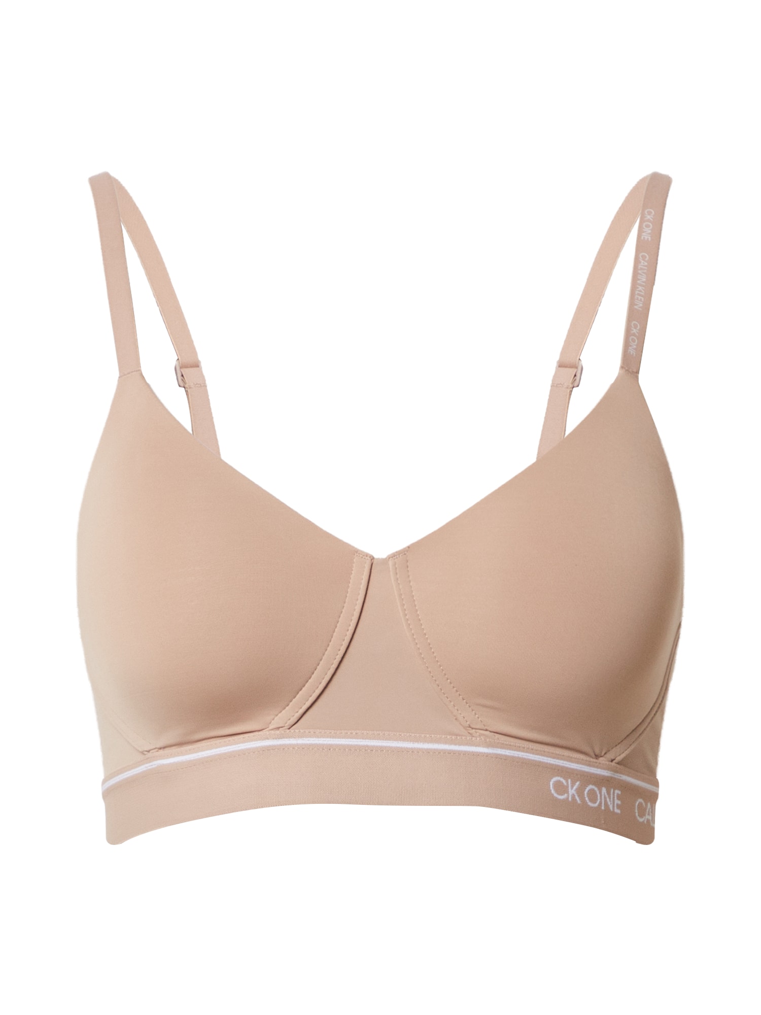 Calvin Klein Underwear Nedrček 'LIGHTLY LINED'  nude