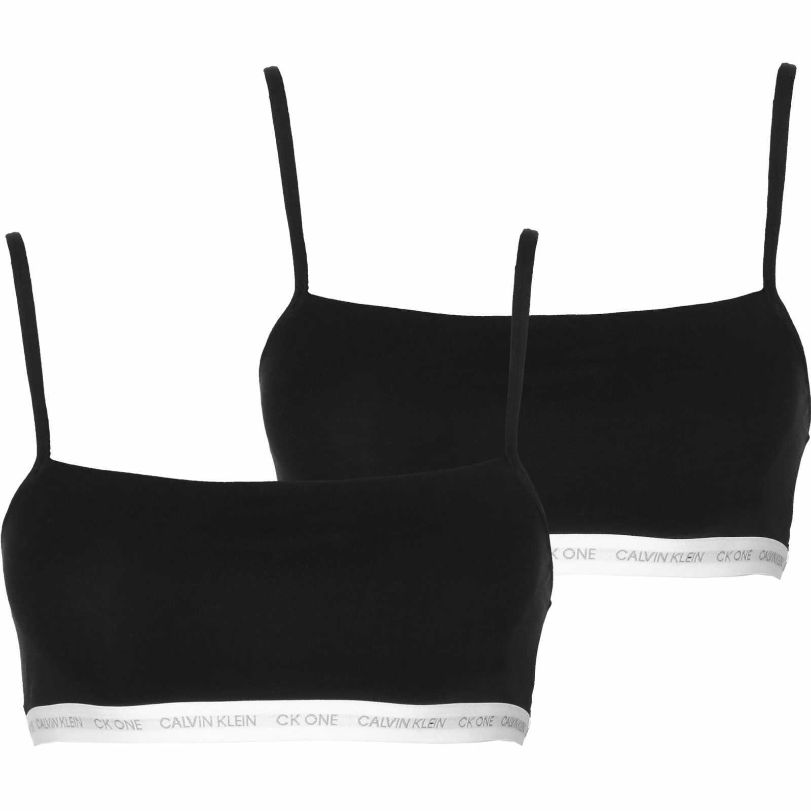 Calvin Klein Underwear Nedrček 'Unlined'  črna