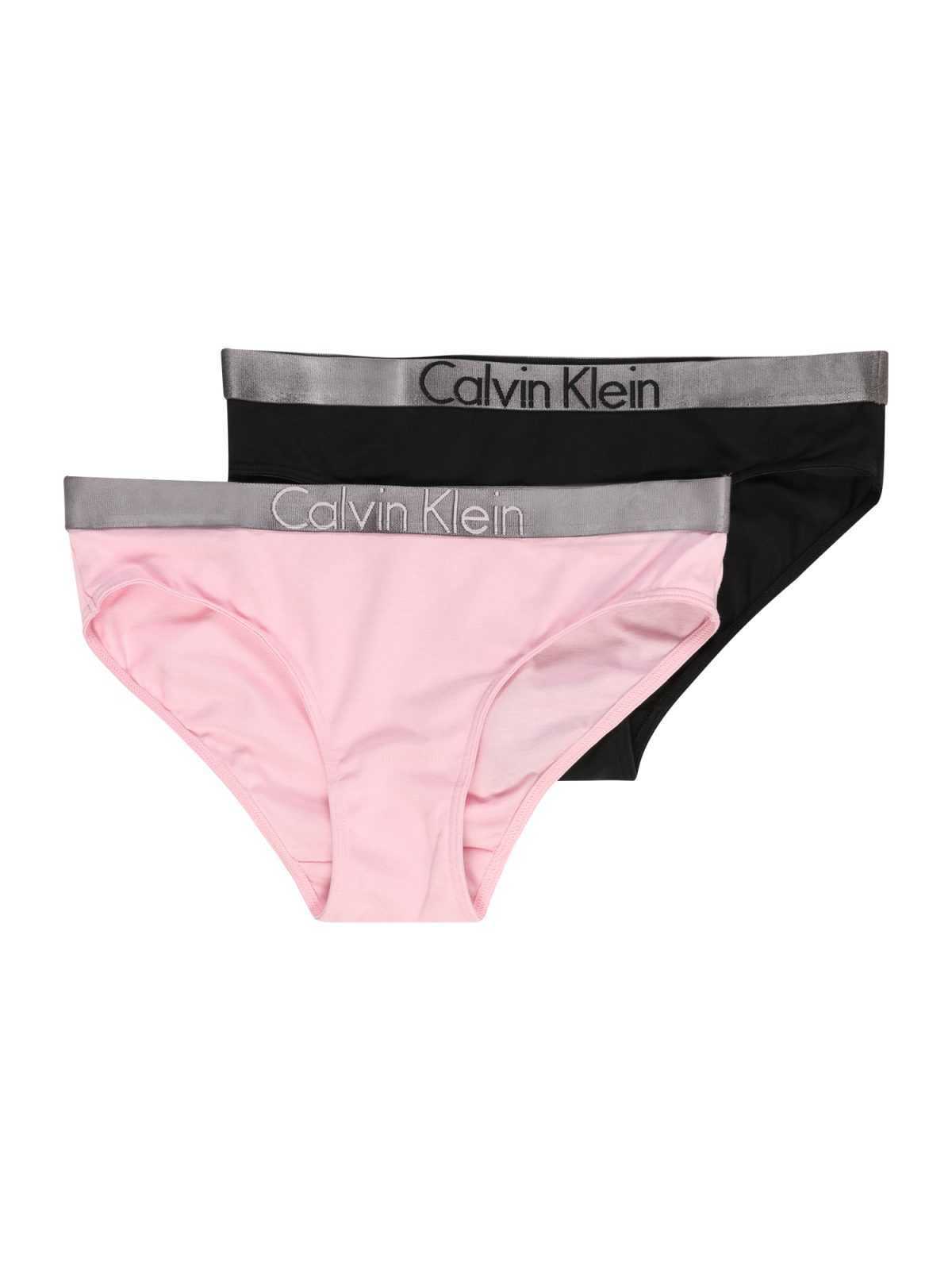 Calvin Klein Underwear Spodnjice '2 PACK BIKINI'  roza / črna