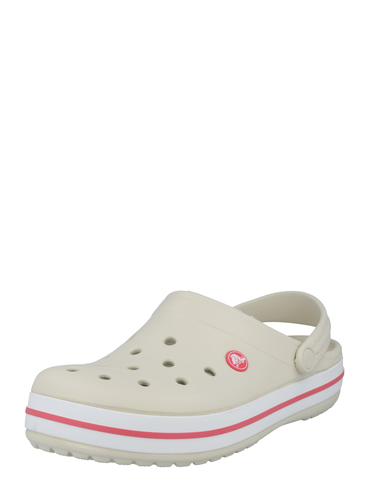 Crocs Cokle  bež / pastelno rdeča / bela