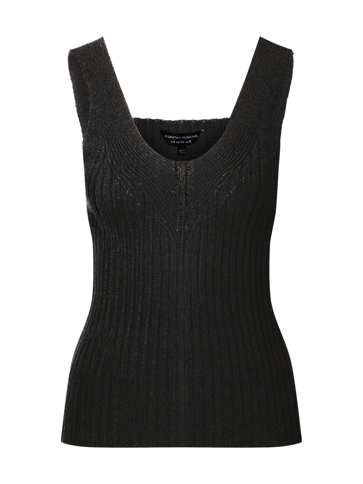 Dorothy Perkins Top z naramnicami  črna