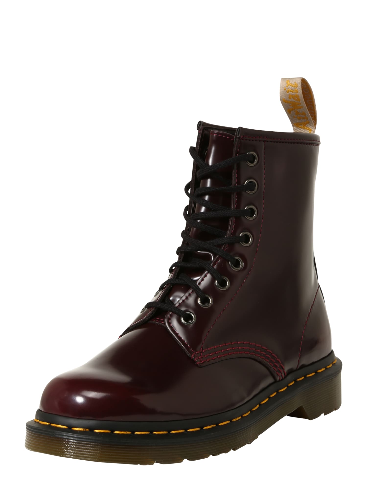 Dr. Martens Gležnarji z vezalkami  burgund