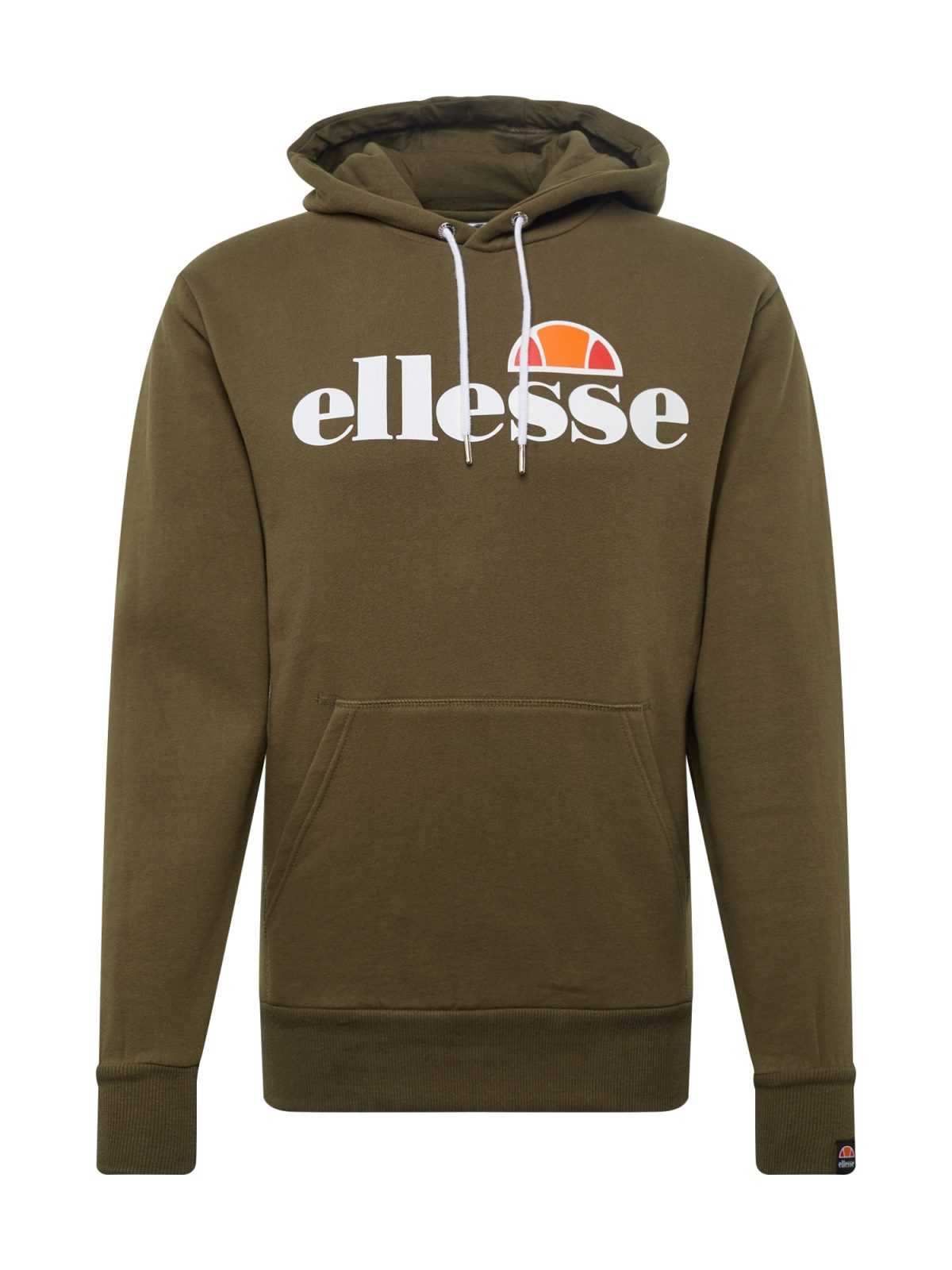 ELLESSE Majica 'Gottero'  kaki / oranžna / rdeča / bela