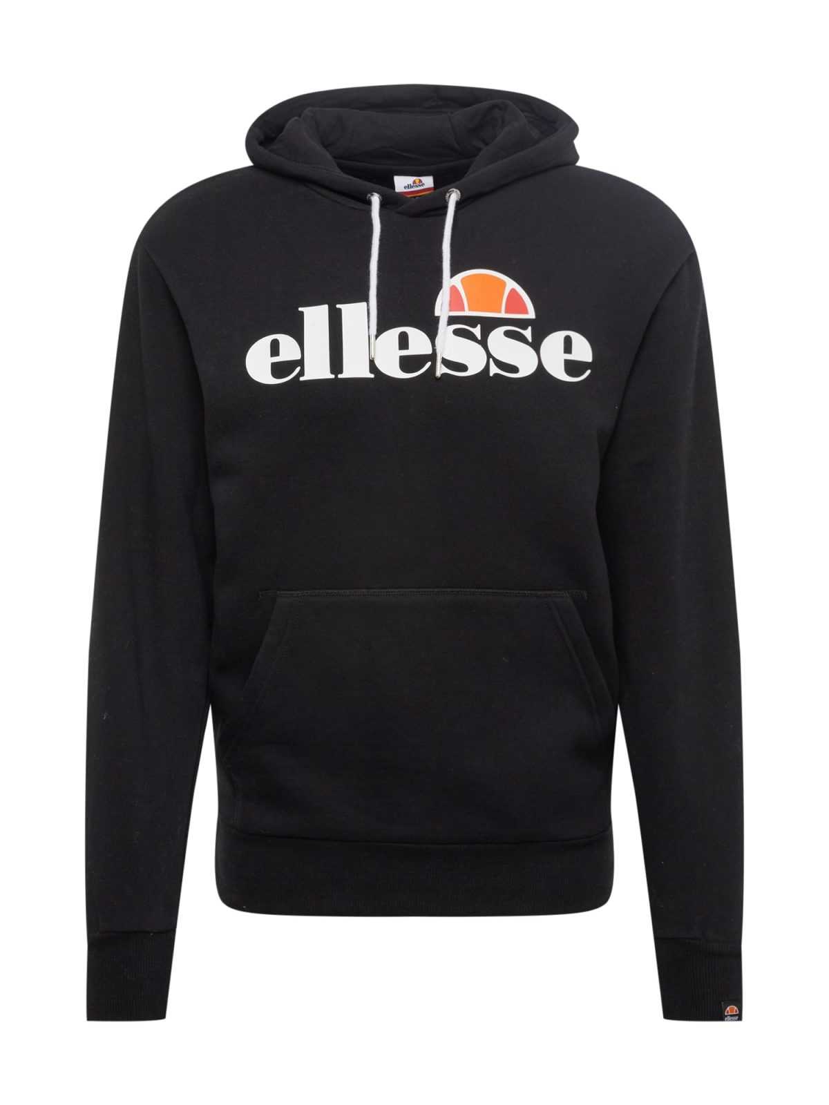 ELLESSE Majica 'Gottero'  oranžna / oranžno rdeča / črna / bela