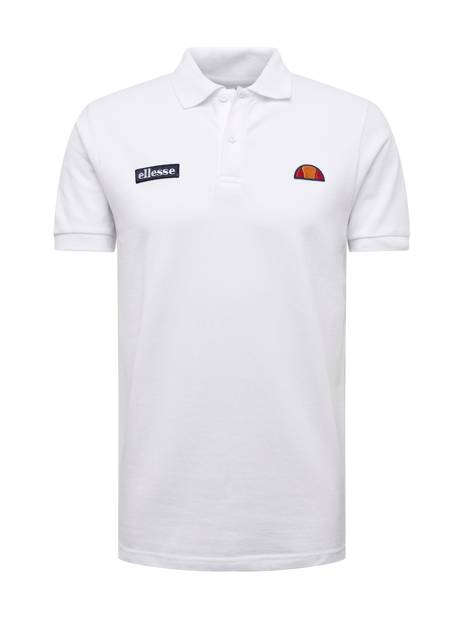 ELLESSE Majica 'MONTURA'  oranžna / rdeča / črna / bela