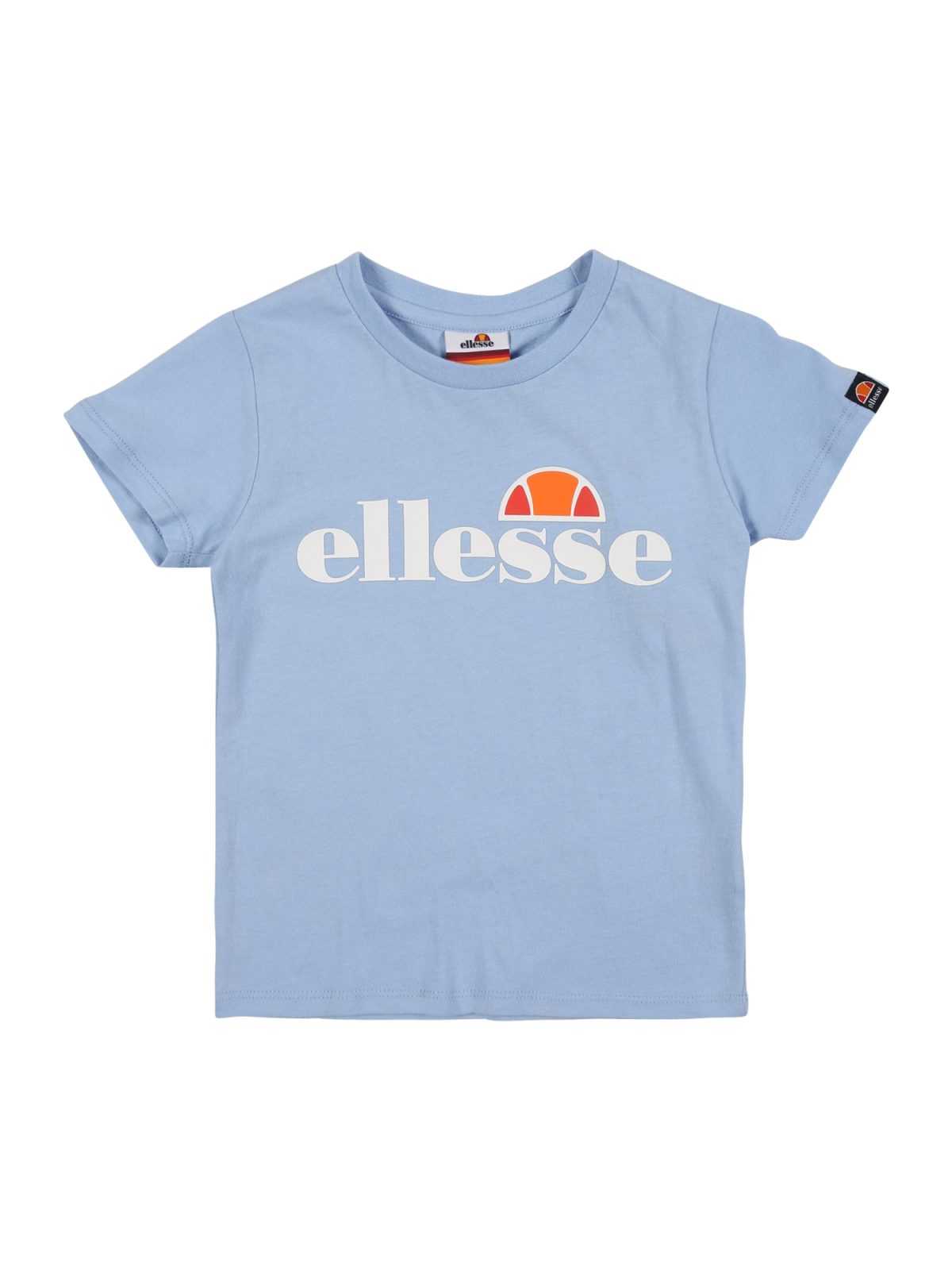 ELLESSE Majica 'Malia'  svetlo modra / oranžna / rdeča / bela