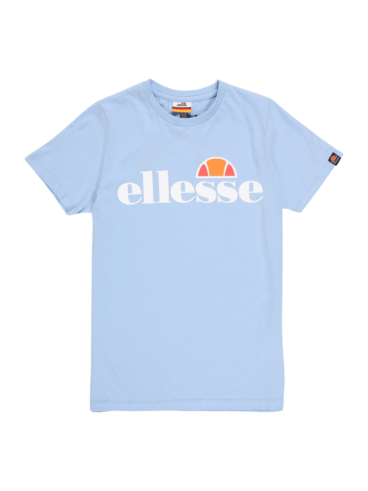 ELLESSE Majica 'Malia'  svetlo modra / oranžna / svetlo rdeča / bela