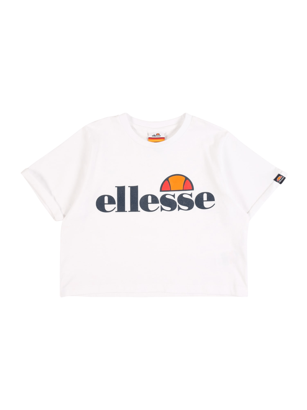 ELLESSE Majica 'Nicky'  oranžna / rdeča / črna / bela