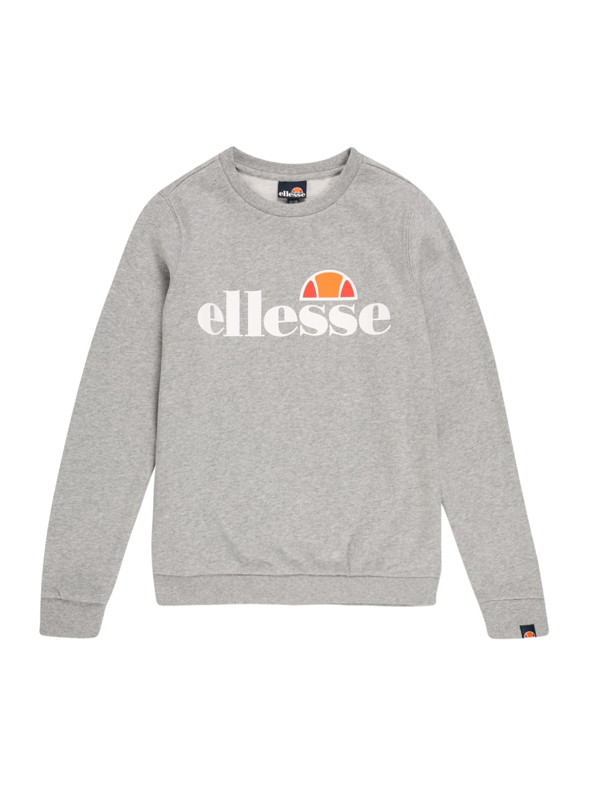 ELLESSE Majica 'Suprios'  pegasto siva / oranžna / rdeča / bela