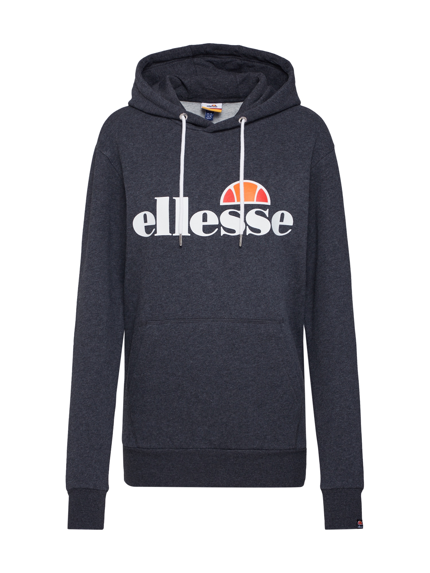 ELLESSE Majica 'Torices'  antracit / oranžna / rdeča / bela