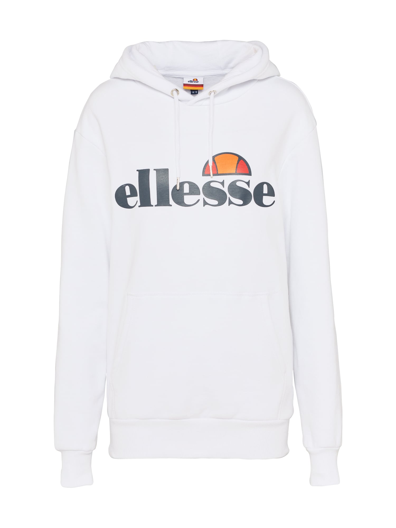 ELLESSE Majica 'Torices'  marine / oranžna / svetlo rdeča / bela