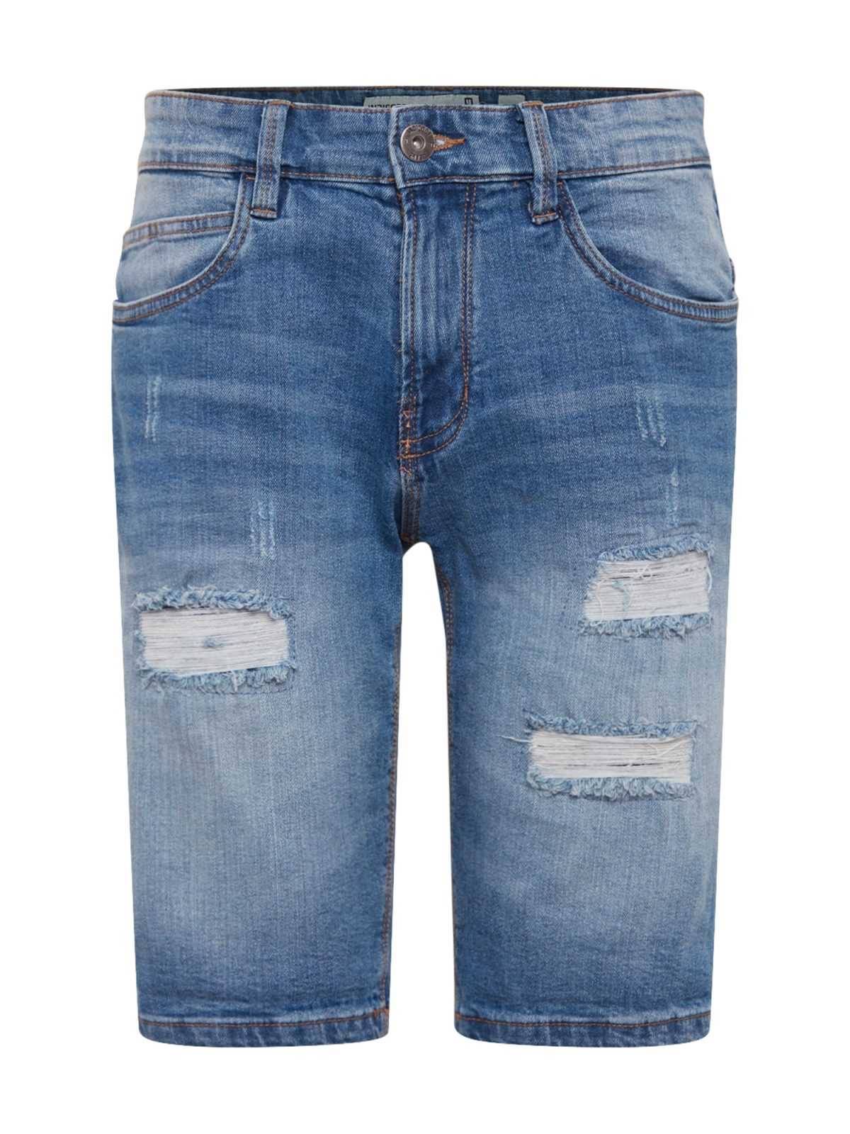 INDICODE JEANS Kavbojke 'Kaden Holes'  moder denim