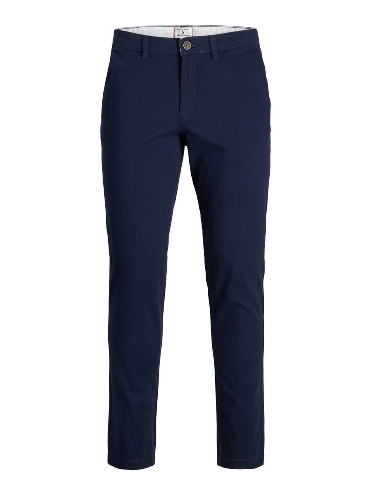 JACK & JONES Chino hlače 'Marco Dave'  mornarska