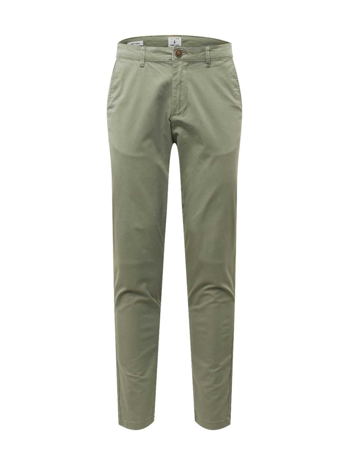 JACK & JONES Chino hlače 'Marco Dave'  oliva