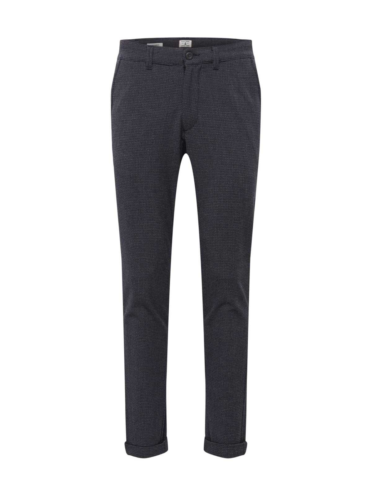 JACK & JONES Chino hlače 'Marco'  mornarska / bela