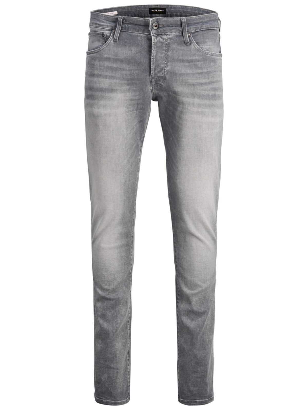 JACK & JONES Kavbojke 'GLENN'  siv denim