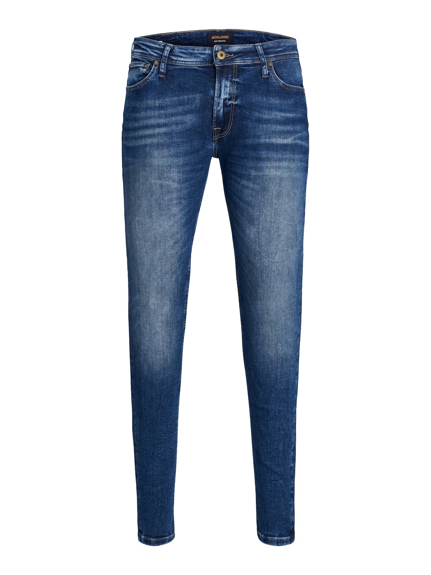 JACK & JONES Kavbojke 'Tom'  moder denim / rjava