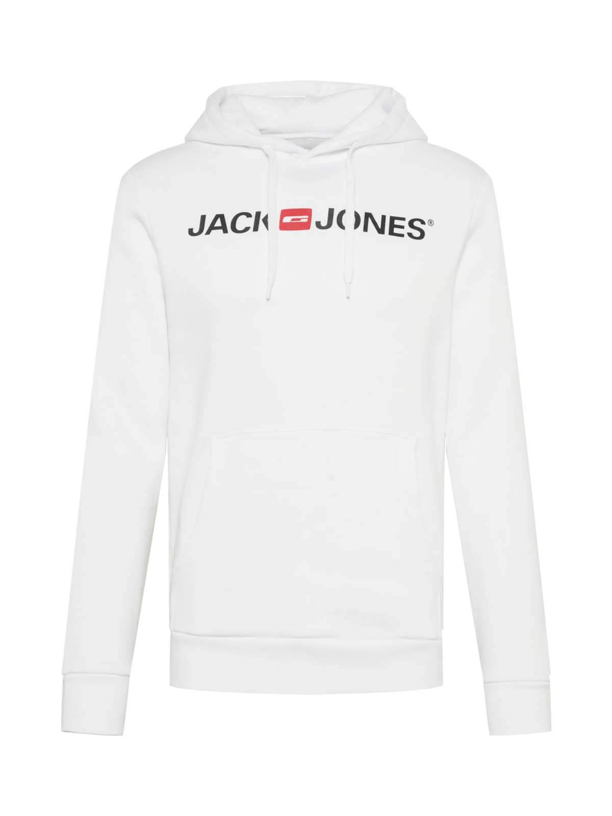 JACK & JONES Majica  rdeča / črna / bela