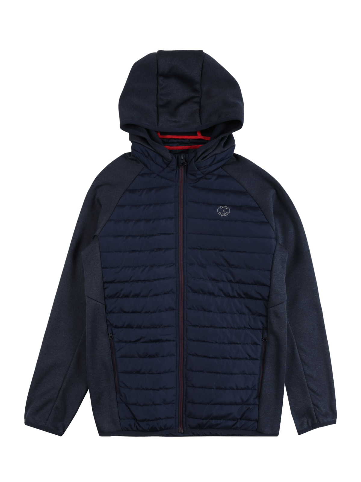 Jack & Jones Junior Prehodna jakna  marine / rdeča