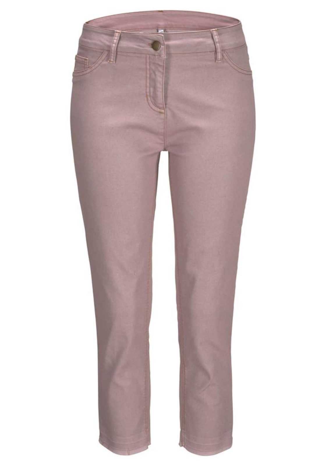 LASCANA Jeans pajkice  pastelno roza