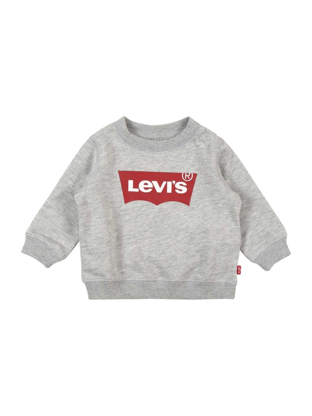 LEVI'S Majica  pegasto siva / rdeča / bela