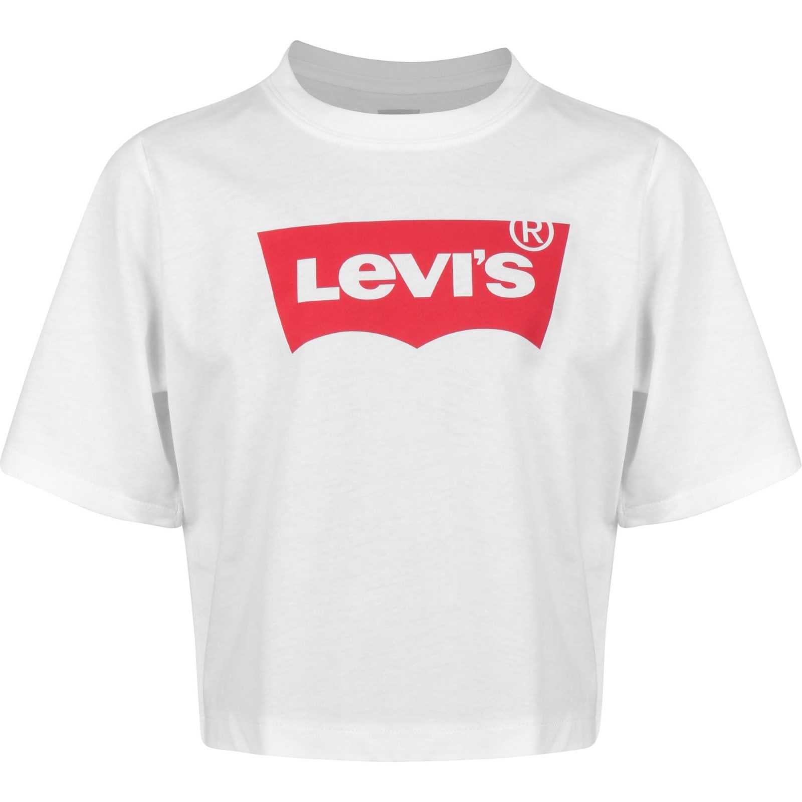 LEVI'S Majica  rdeča / bela