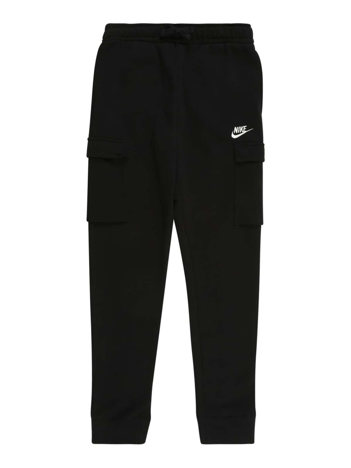 Nike Sportswear Hlače  črna / bela