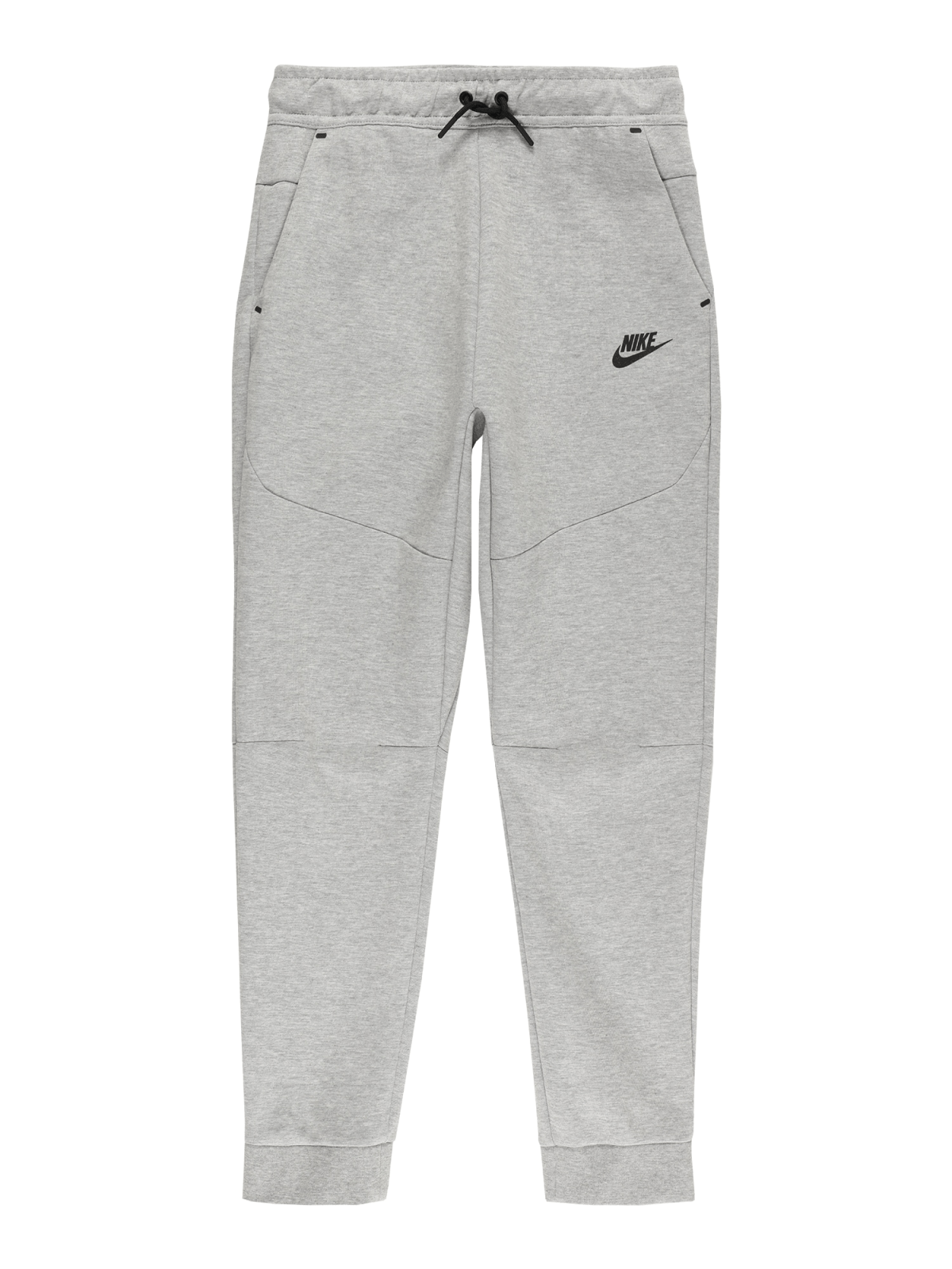 Nike Sportswear Hlače  pegasto siva / črna