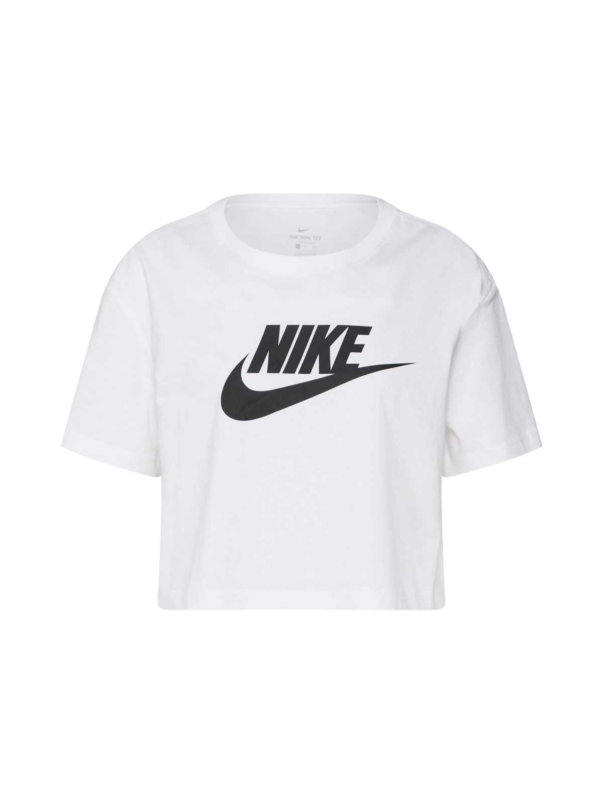 Nike Sportswear Majica  črna / bela