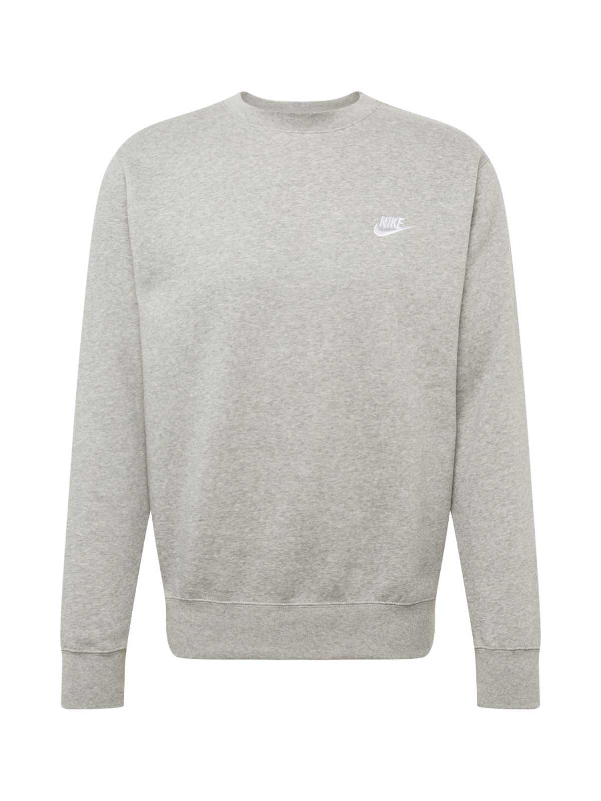 Nike Sportswear Majica  svetlo siva / bela