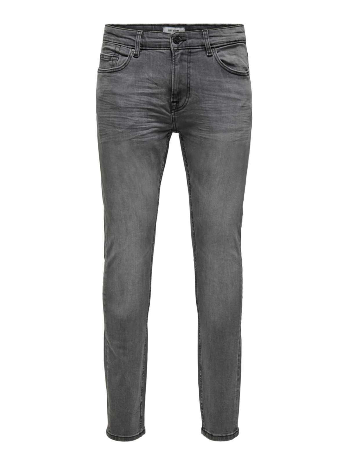 Only & Sons Kavbojke 'Warp'  siv denim