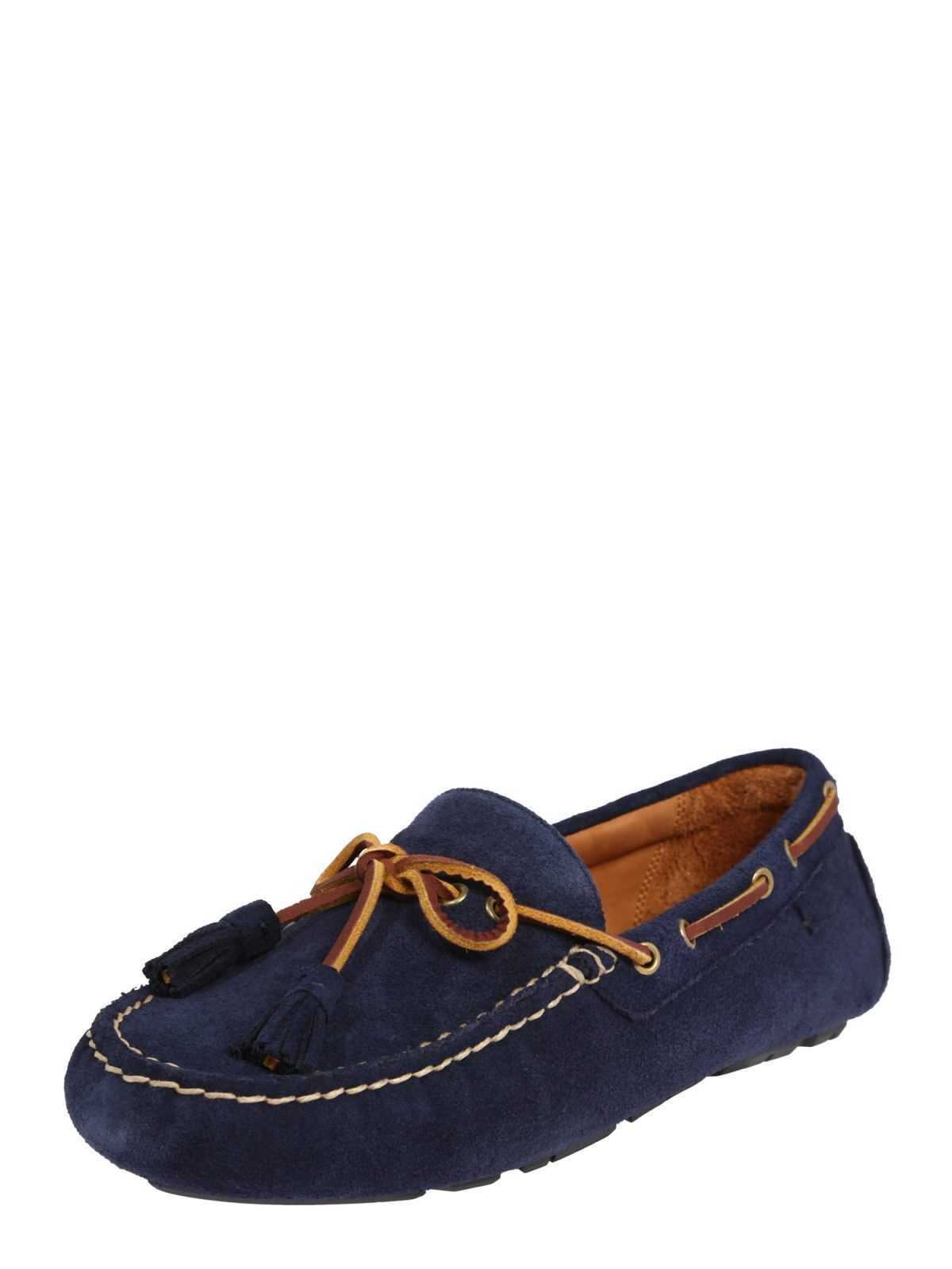 Polo Ralph Lauren Mokasini 'ANDERS LOAFR-SLIP-ONS-DRIVER'  mornarska