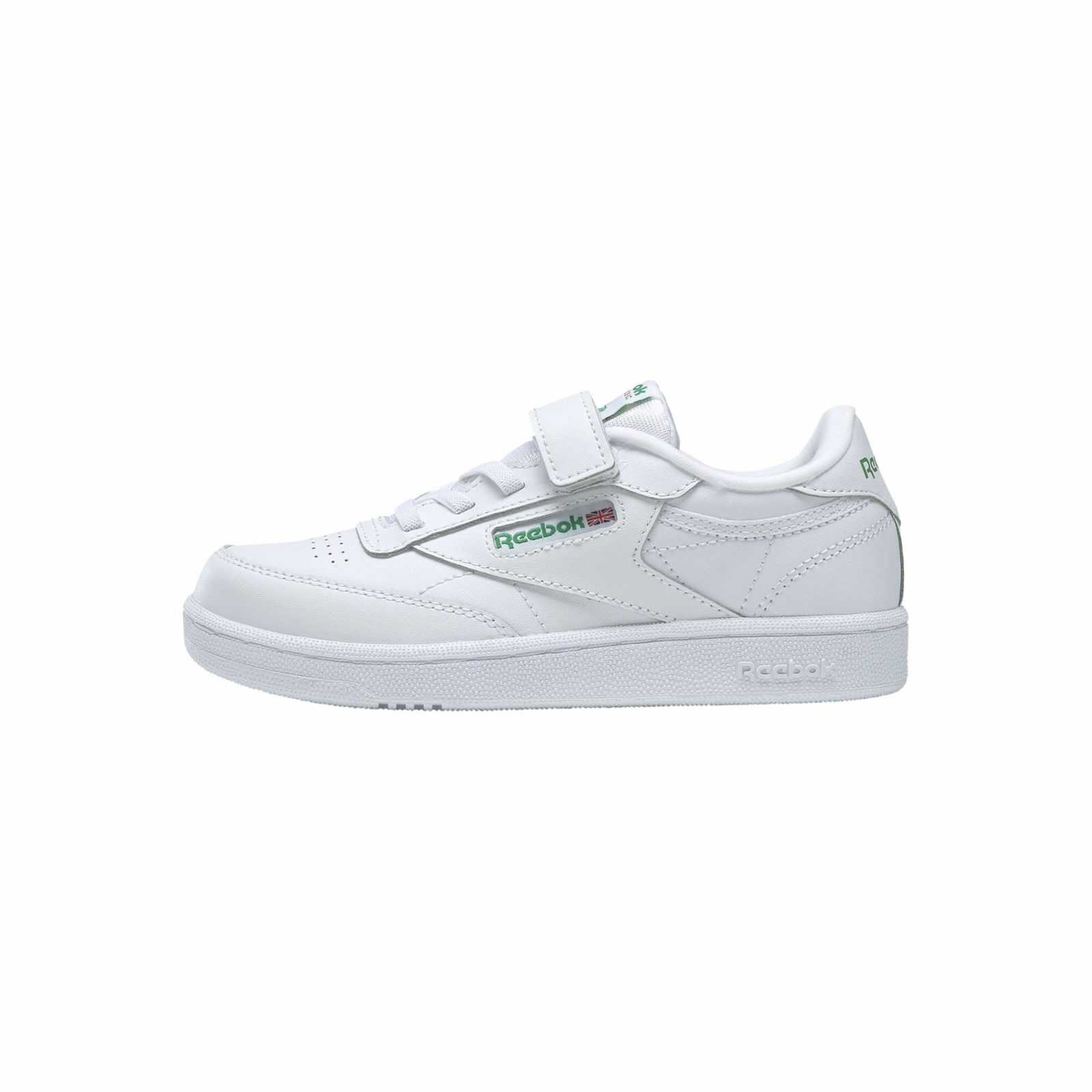 Reebok Classics Superge 'Club C'  zelena / rdeča / bela