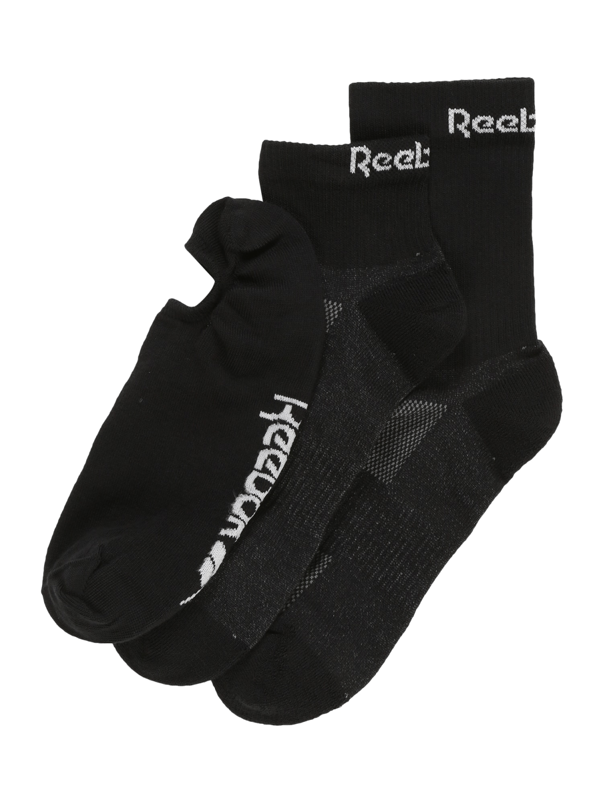 Reebok Sport Športne nogavice  črna / bela