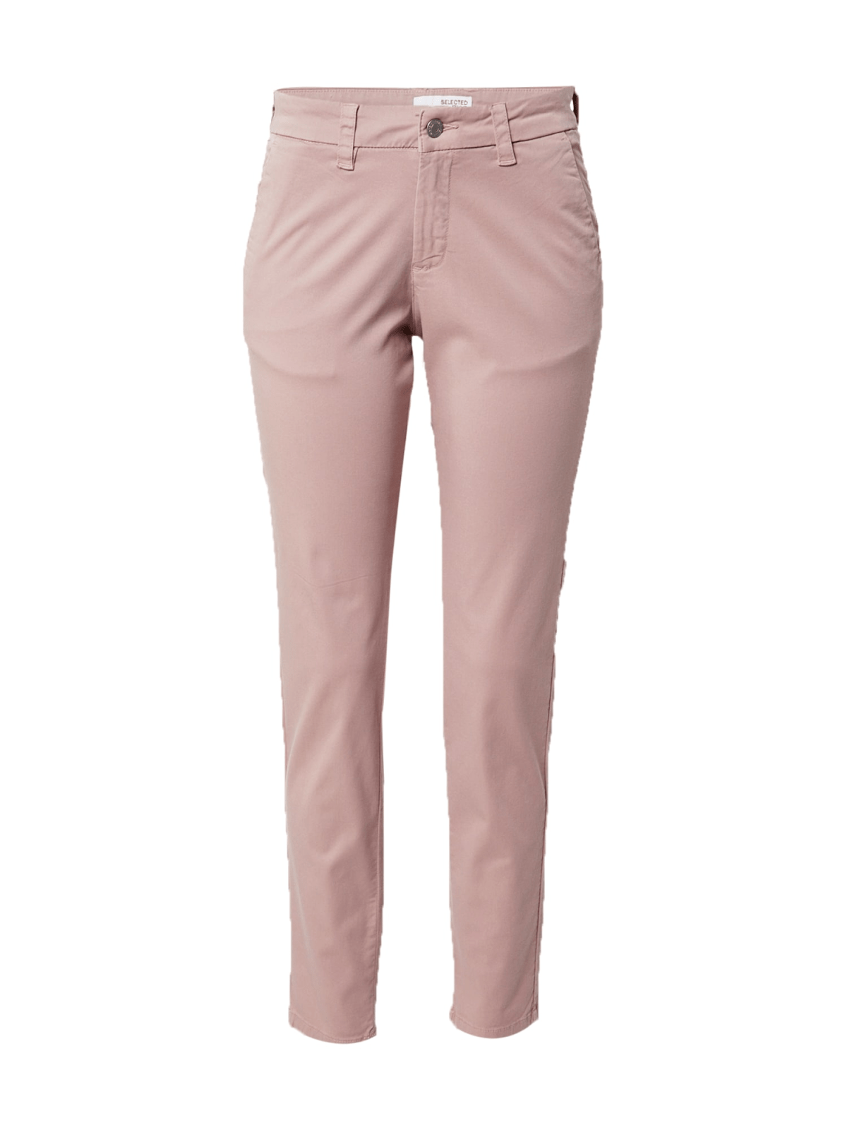 SELECTED FEMME Chino hlače 'SLFMILEY'  staro roza