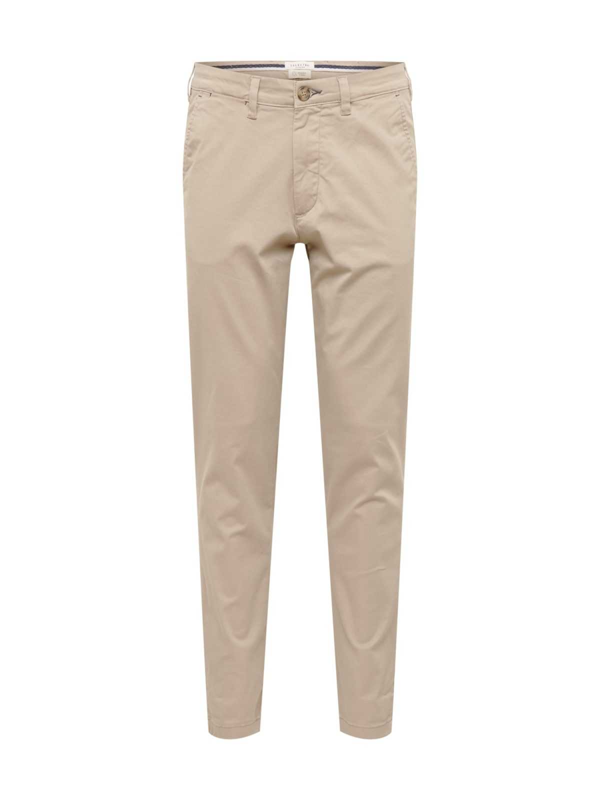 SELECTED HOMME Chino hlače 'Miles'  greige