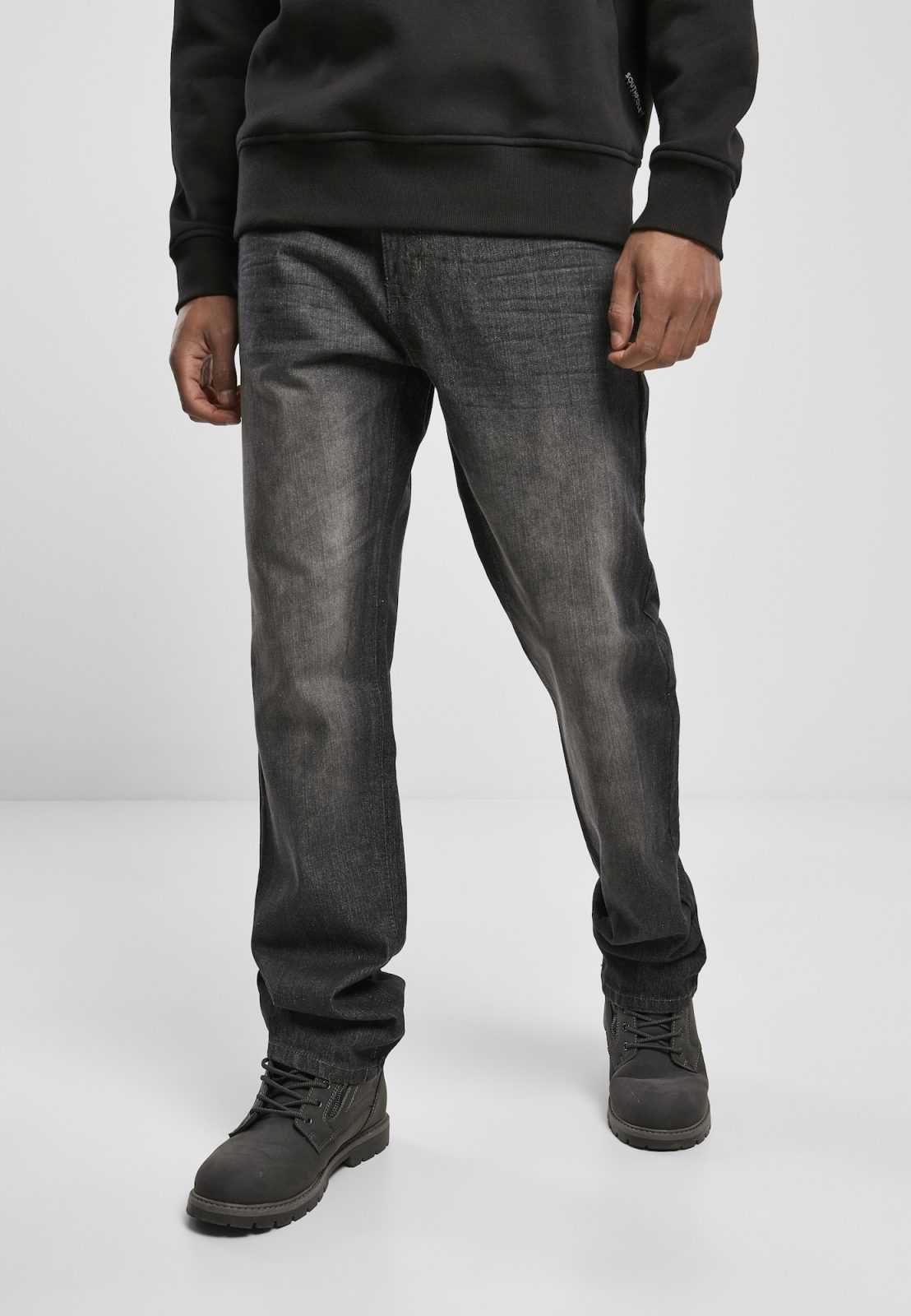 SOUTHPOLE Kavbojke  siv denim