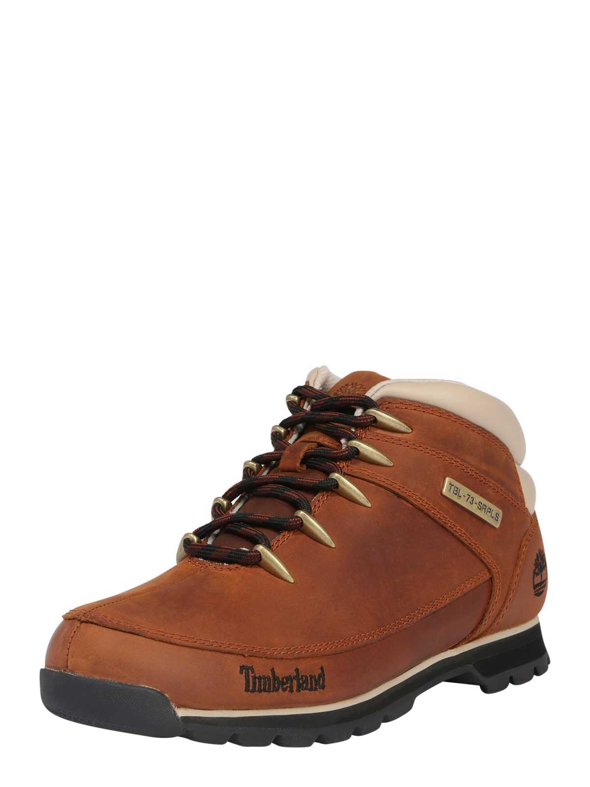 TIMBERLAND Gležnarji z vezalkami  kremna / karamel