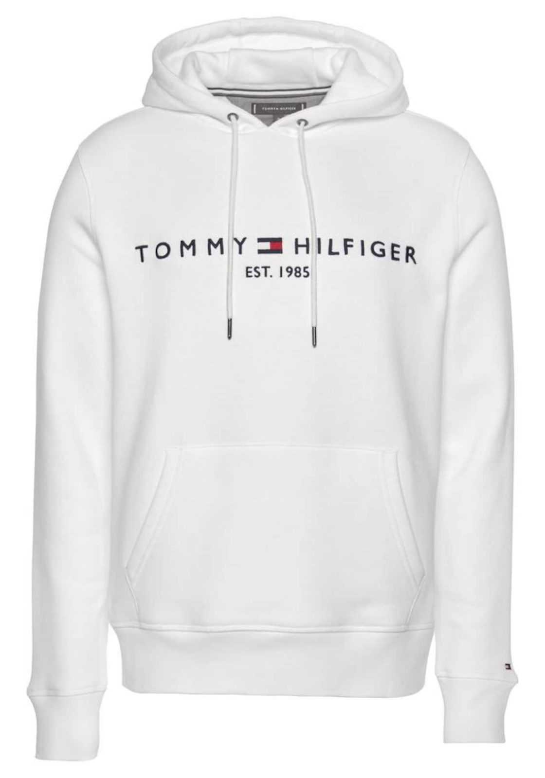 TOMMY HILFIGER Majica  mornarska / rdeča / bela