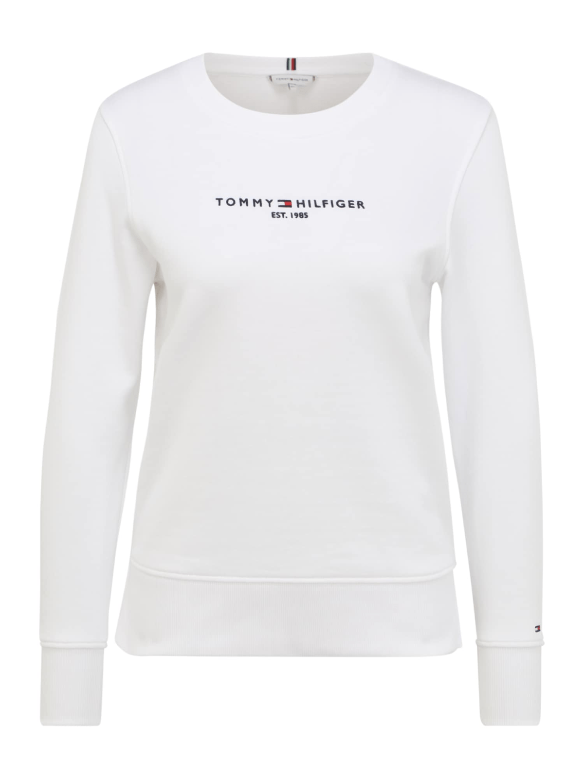 TOMMY HILFIGER Majica  mornarska / živo rdeča / bela