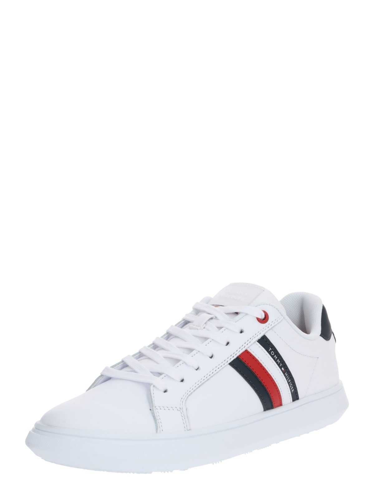 TOMMY HILFIGER Nizke superge  temno modra / rdeča / bela